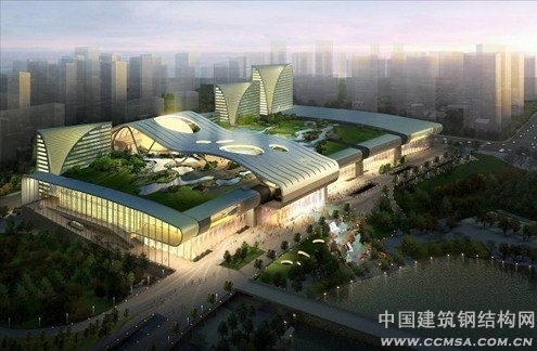 偉宏鋼構(gòu):承攬杭州國際博覽中心鋼結(jié)構(gòu)項目